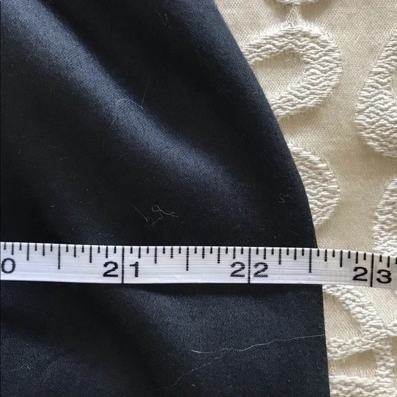 HOSS INTROPIA Designed in Spain, Ruffled Tuxedo front Dress / Tunic in Black - Picture 8 of 11